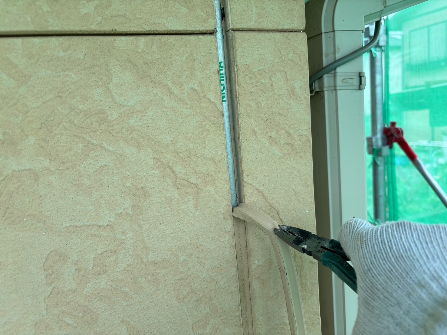 外壁高圧洗浄作業